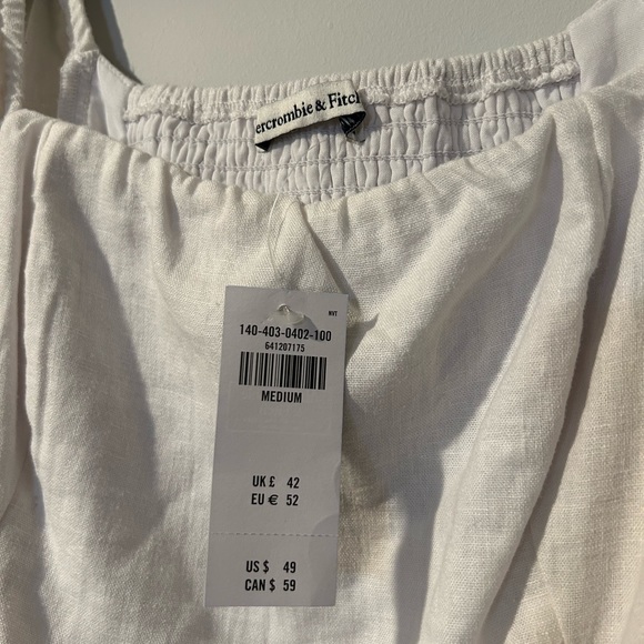 Abercrombie White Blouse - Picture 3 of 3